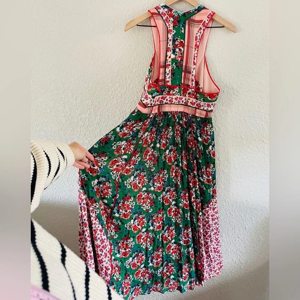 Zara Studio Patchwork Maxi Dress - Picture 11 of 16